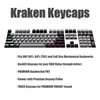 Reverse Frosted Cherry Keycap Set - Kraken Keycaps